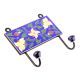 Navy Blue Ceramic Floral Tiles Hooks